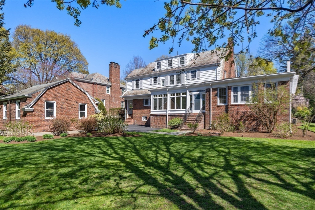 41 Nobscot Road Newton, MA 02459 - Photo 33 of 37 front view of a house with a yard
