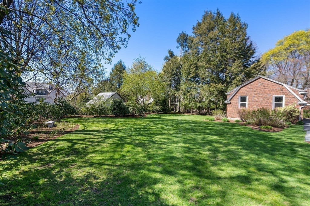 41 Nobscot Road Newton, MA 02459 - Photo 34 of 37 a view of a house with a yard