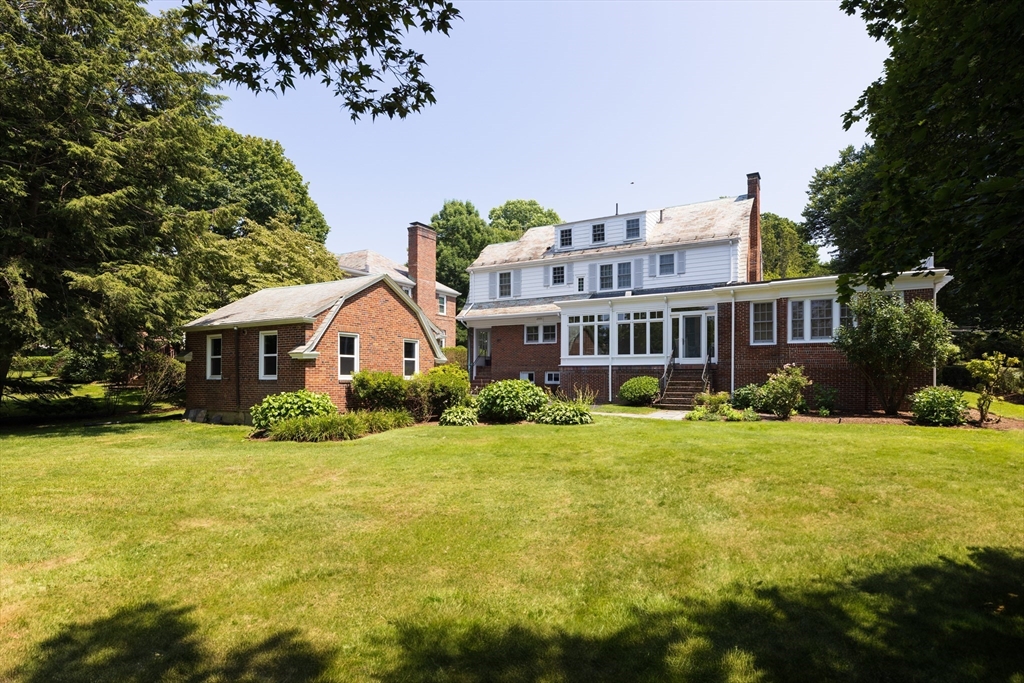 41 Nobscot Road Newton, MA 02459 - Photo 36 of 37 a front view of house with yard and green space