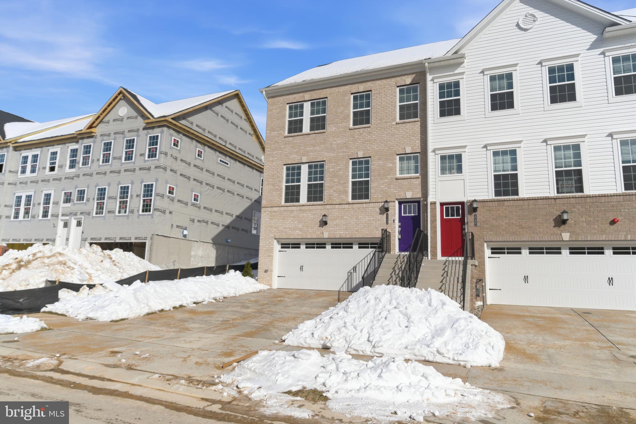 1723 Water Xing Road Pikesville, MD 21208 - Photo 3 of 37 a view of a house with snow on the ground