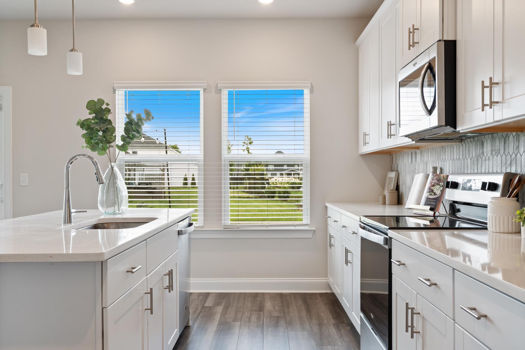 3706 Mathewson Way Murfreesboro, TN 37128 - Photo 15 of 59 a kitchen with a sink stove and cabinets