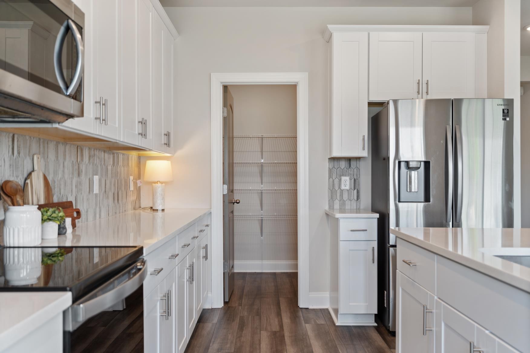 3706 Mathewson Way Murfreesboro, TN 37128 - Photo 16 of 59 a kitchen with stainless steel appliances granite countertop a refrigerator and a sink
