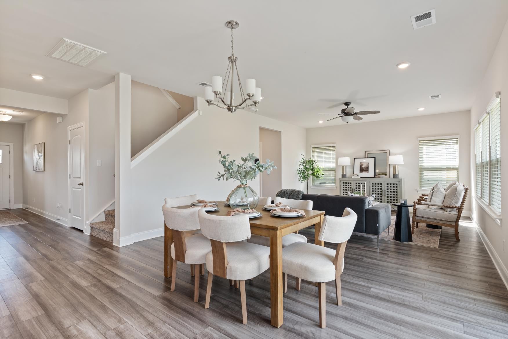 3706 Mathewson Way Murfreesboro, TN 37128 - Photo 20 of 59 a view of a dining room with furniture and wooden floor