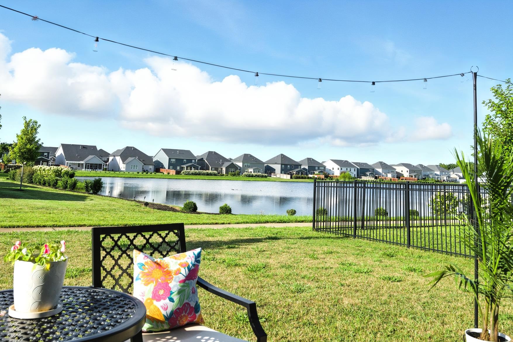 3706 Mathewson Way Murfreesboro, TN 37128 - Photo 51 of 59 a view of a lake with a house in the background