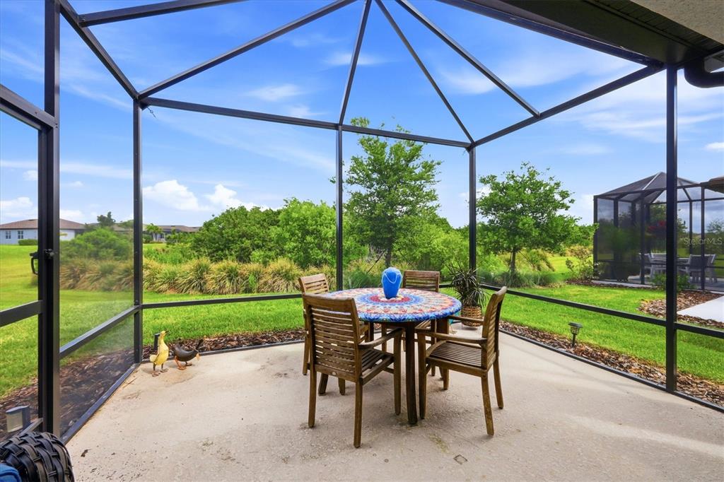8706 Ocean Tides Cove Parrish, FL 34221 - Photo 31 of 63 a table and chairs in the patio