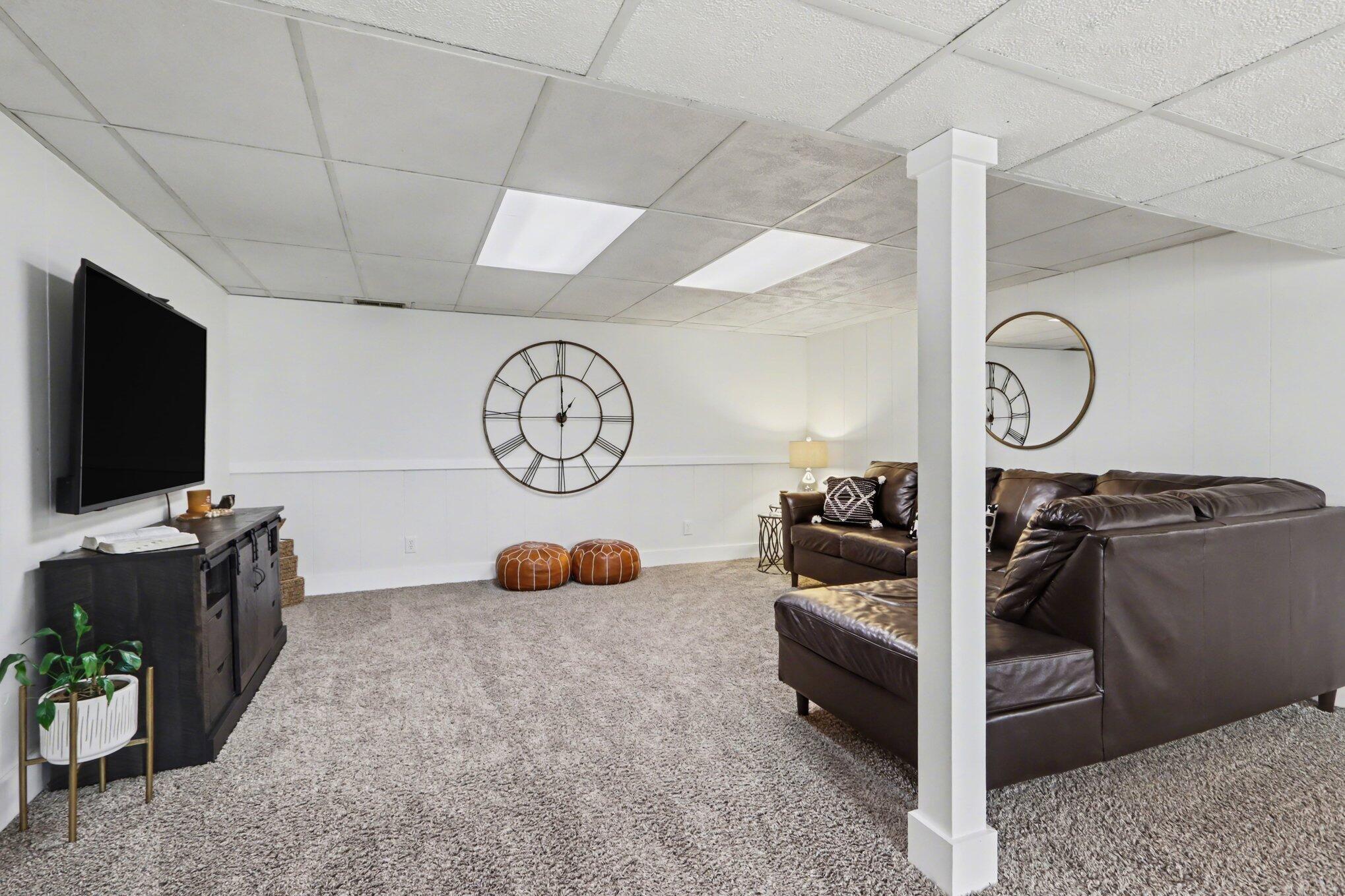 22381 North Angling Road Centreville, MI 49032 - Photo 27 of 46 Lower Level Living Room
