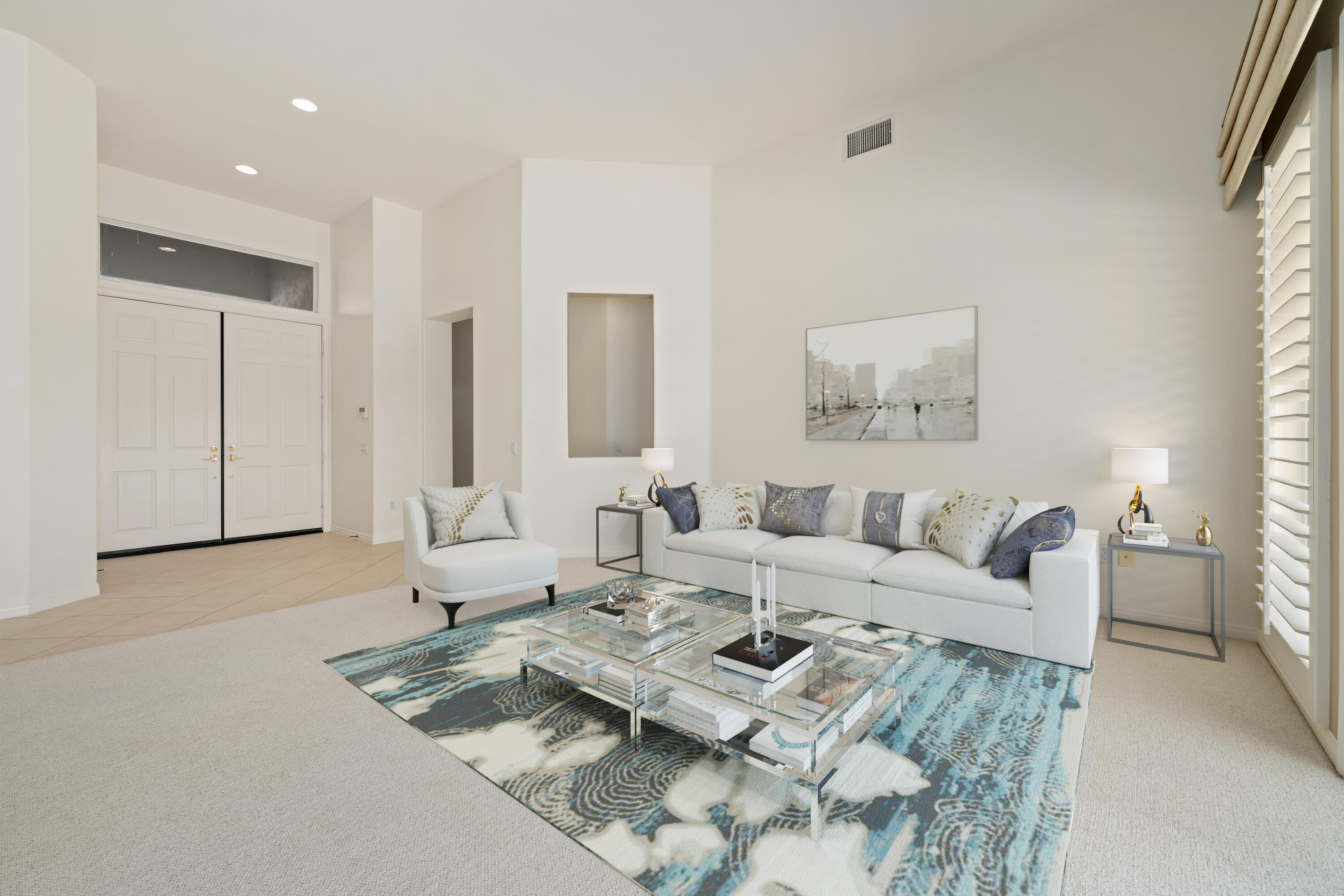 35260 Monarch Way Palm Desert, CA 92211 - Photo 11 of 44 a living room with furniture and wooden floor