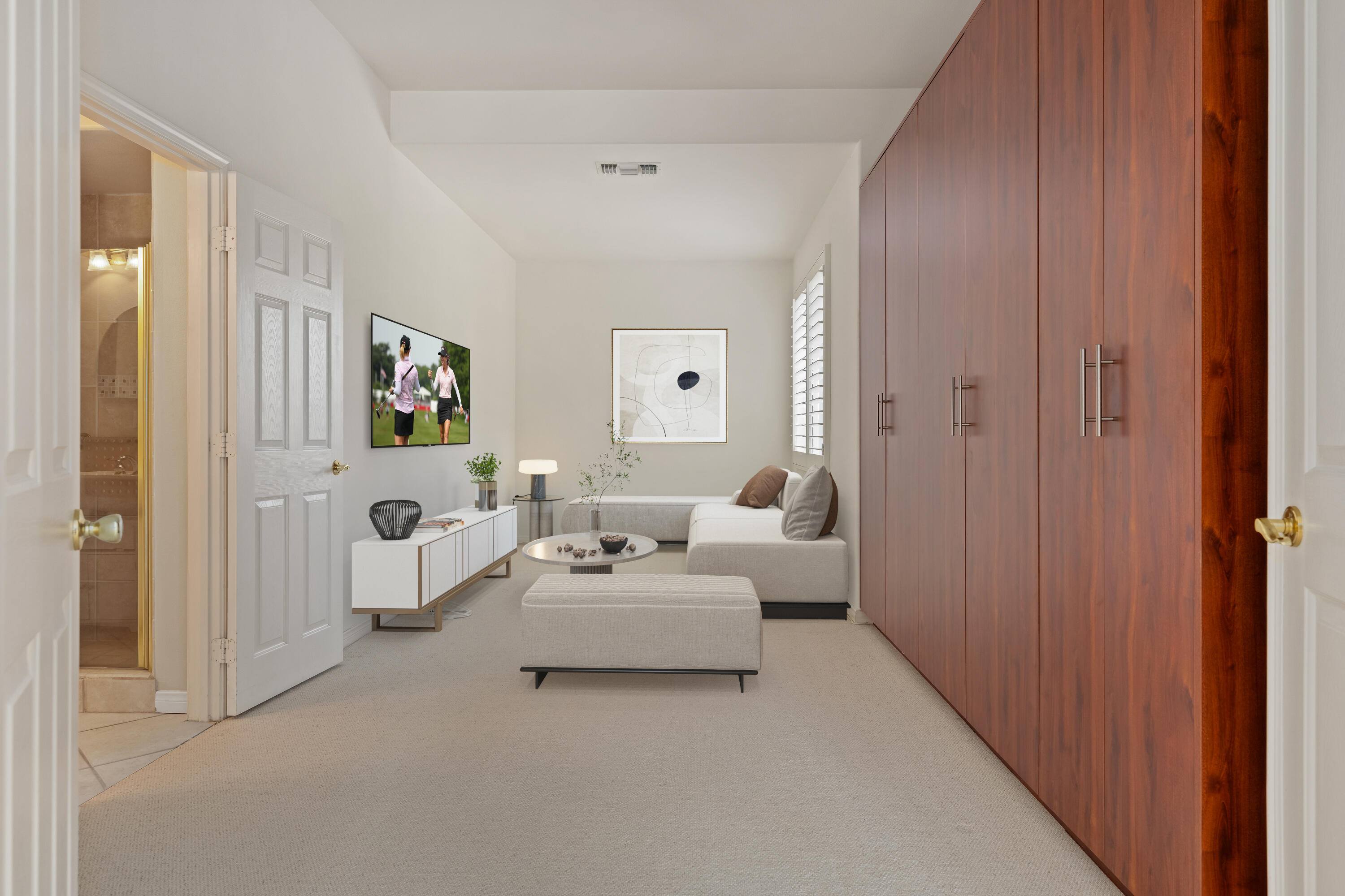 35260 Monarch Way Palm Desert, CA 92211 - Photo 33 of 44 a living room with furniture and painting on the wall