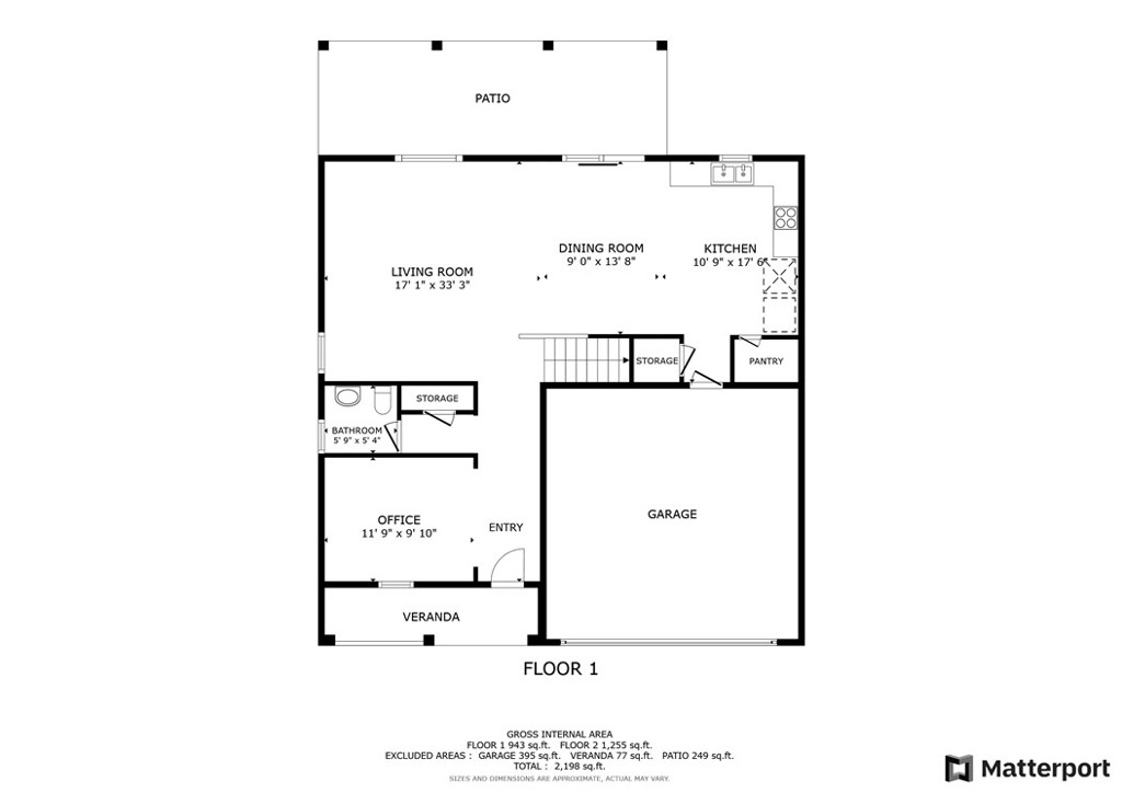 29259 Bouris Drive Menifee, CA 92584 - Photo 55 of 56 a picture of a floor plan