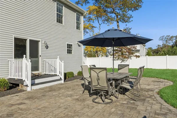 a view of chair and tables