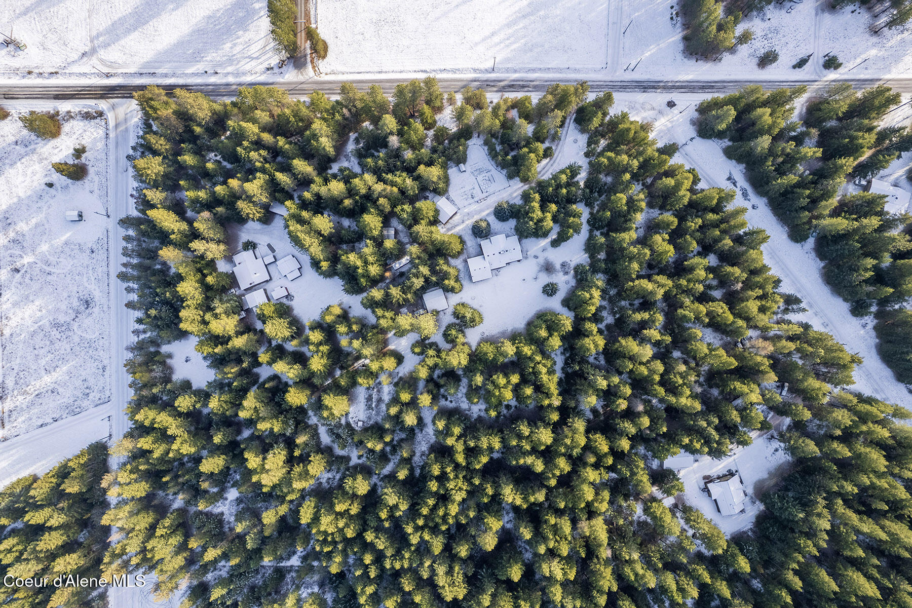 13757 North Idaho Road Rathdrum, ID 83858 - Photo 45 of 48 Property aerial