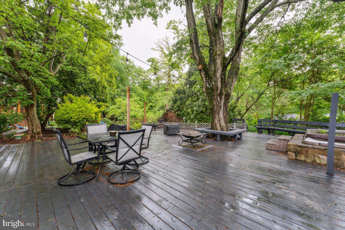 5222 Ferndale Street Springfield, VA 22151 - Photo 26 of 33 a view of a backyard with sitting area
