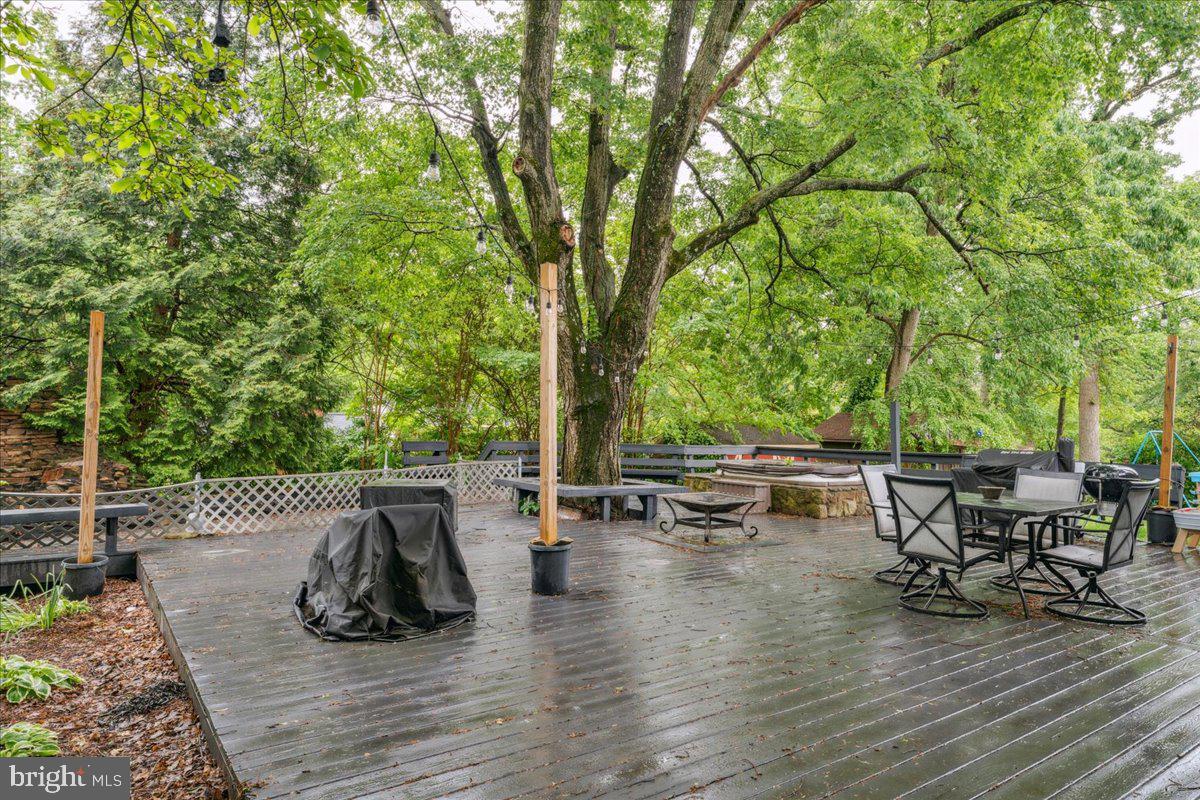 5222 Ferndale Street Springfield, VA 22151 - Photo 28 of 33 a view of backyard with sitting area