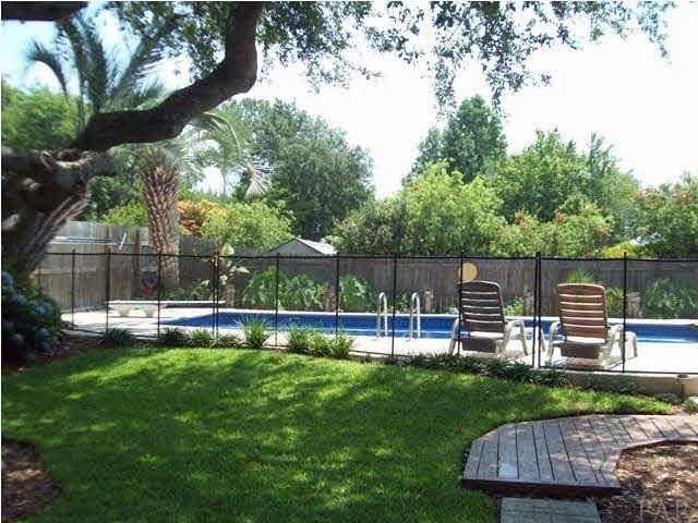 3960 Croydon Road Pensacola, FL 32514 - Photo 23 of 25 Pool with Safety Fence