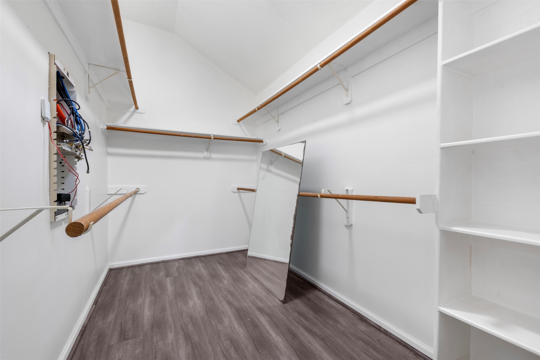 3507 Palomar Valley Drive Spring, TX 77386 - Photo 20 of 22 a view of a room with wooden floor and white walls