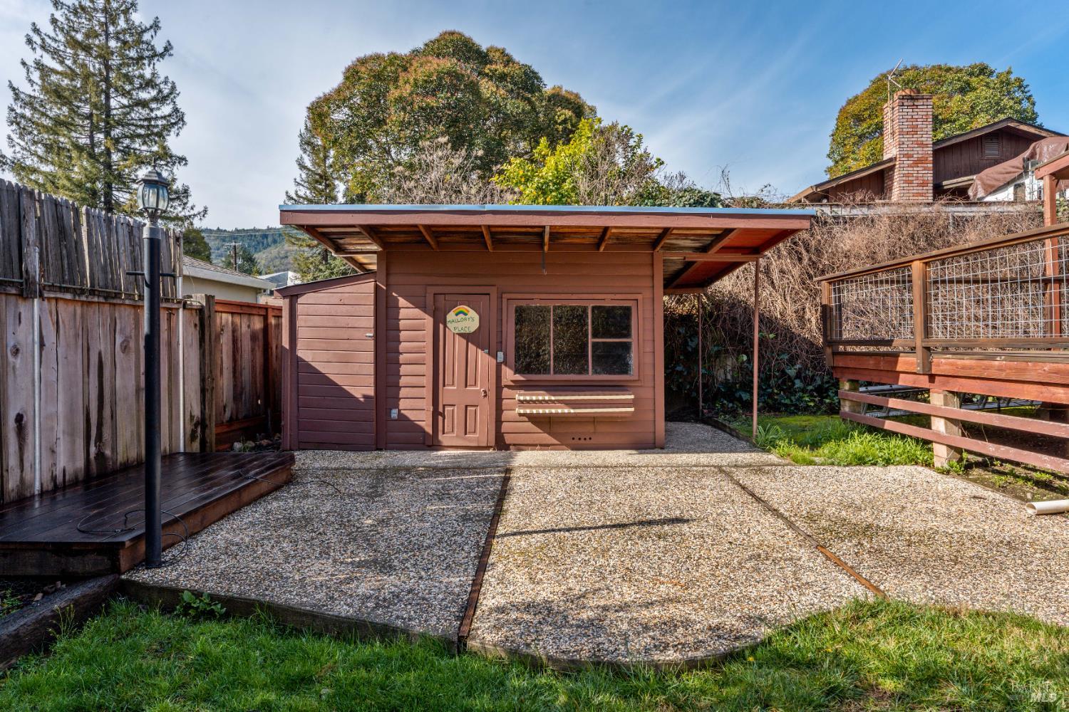 329 Jones Street Ukiah, CA 95482 - Photo 23 of 25 Extra building could be club house or garden shed.