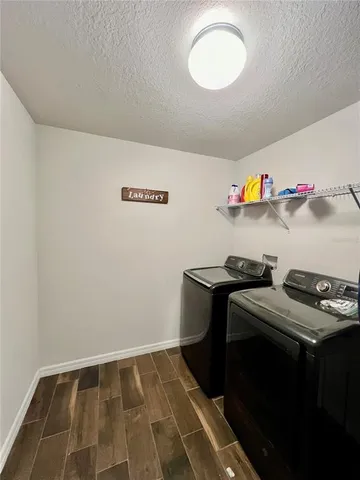 a room with storage and utility