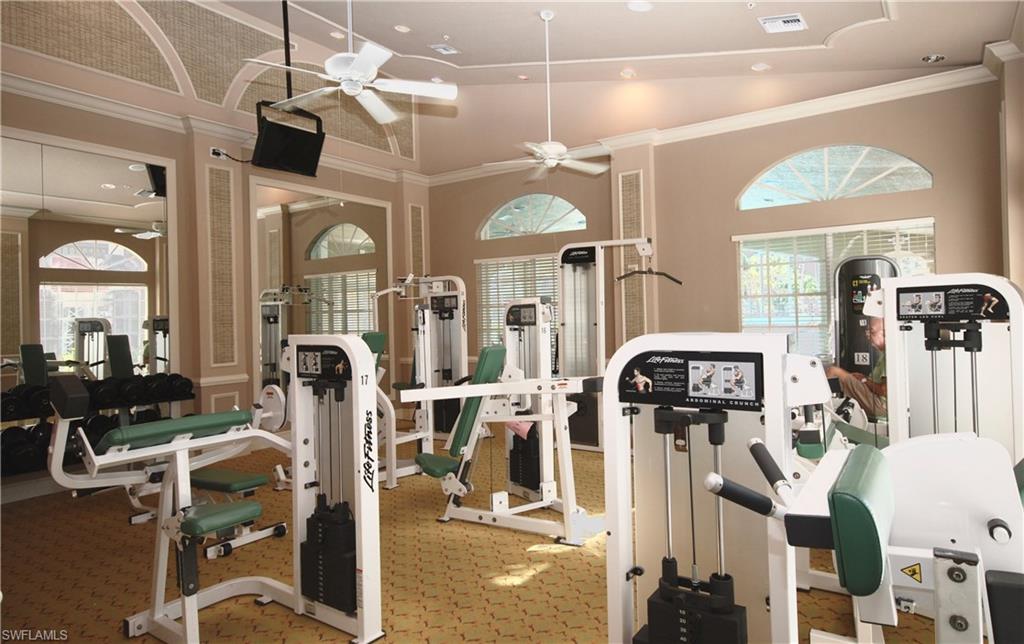 9200 Springview Loop Estero, FL 33928 - Photo 20 of 25 a view of a room with gym equipment