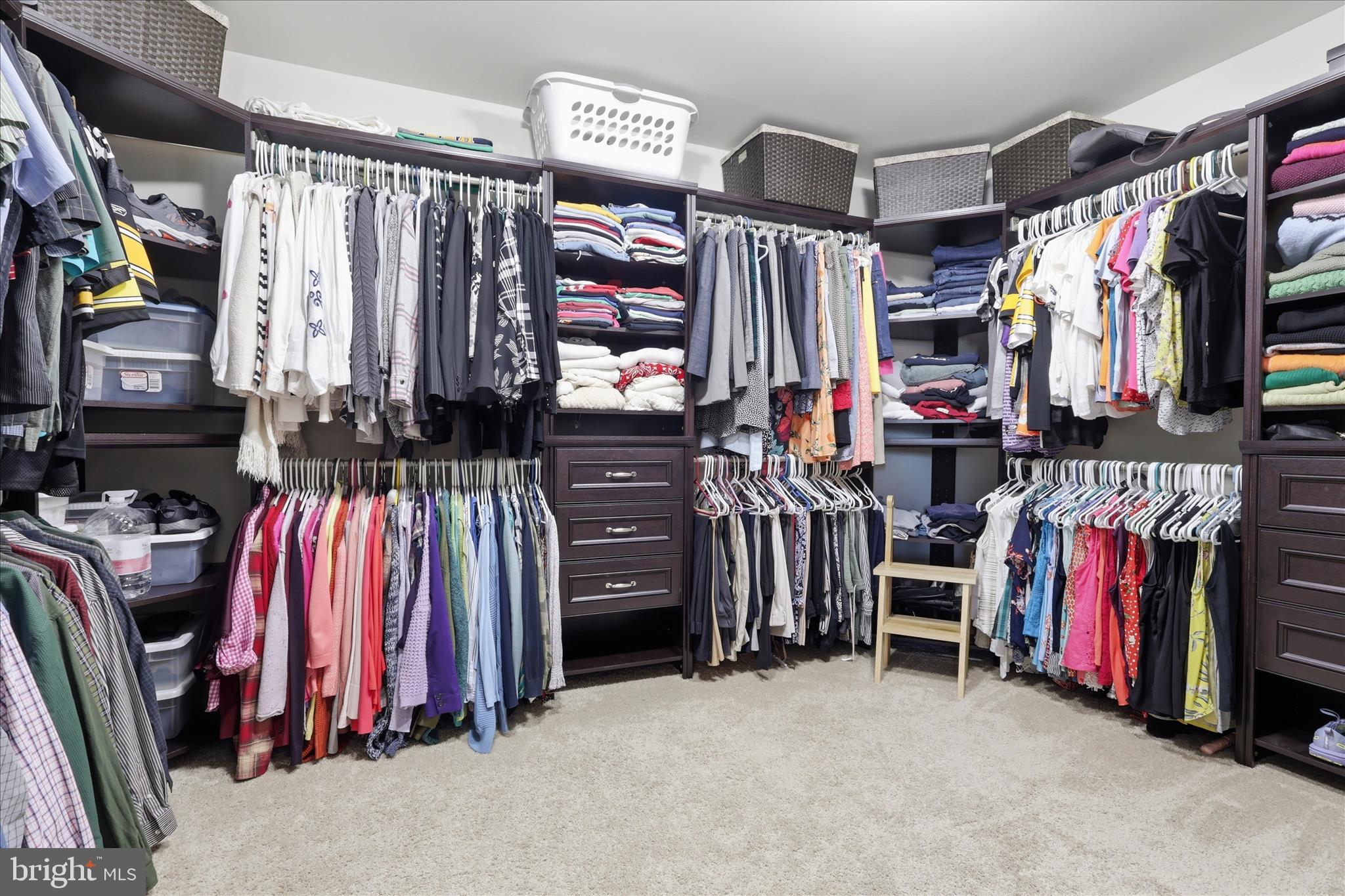 6606 Corbel Way Frederick, MD 21703 - Photo 27 of 60 a view of walk in closet with clothes