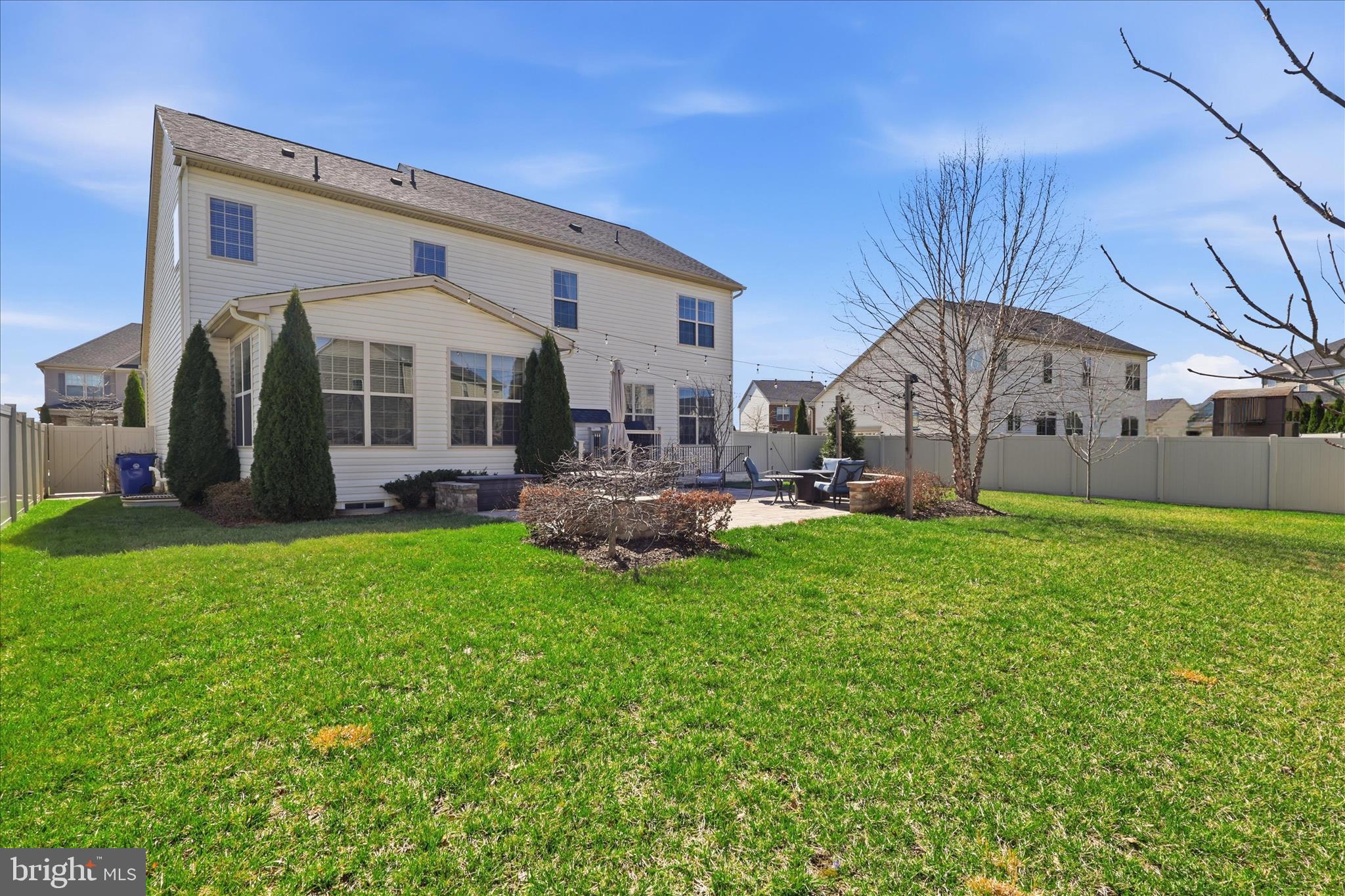 6606 Corbel Way Frederick, MD 21703 - Photo 48 of 60 a view of a house with a backyard