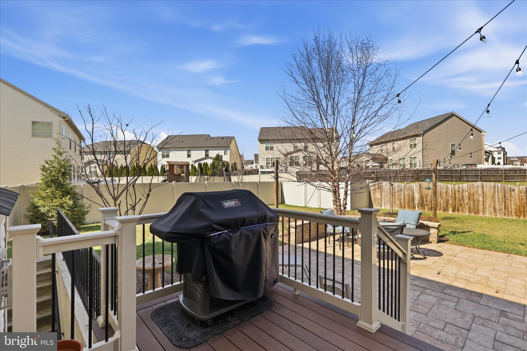 6606 Corbel Way Frederick, MD 21703 - Photo 51 of 60 a view of a chairs and table in the balcony