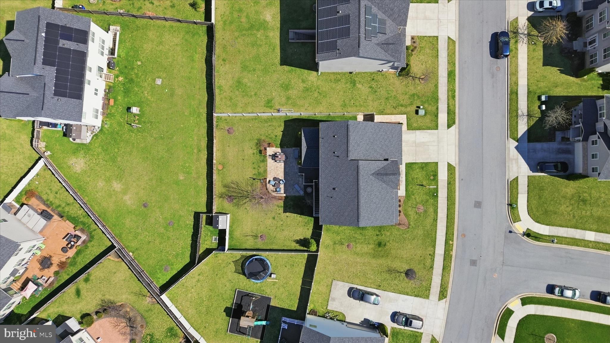 6606 Corbel Way Frederick, MD 21703 - Photo 54 of 60 an aerial view of residential house with outdoor space