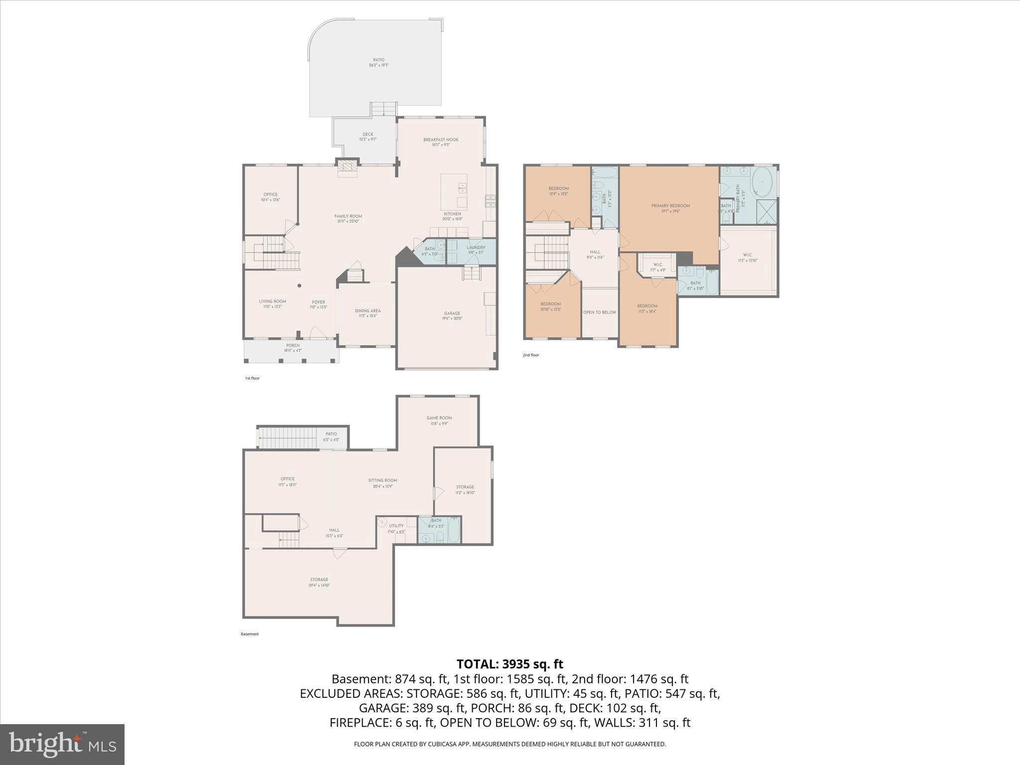 6606 Corbel Way Frederick, MD 21703 - Photo 60 of 60 a picture of a floor plan