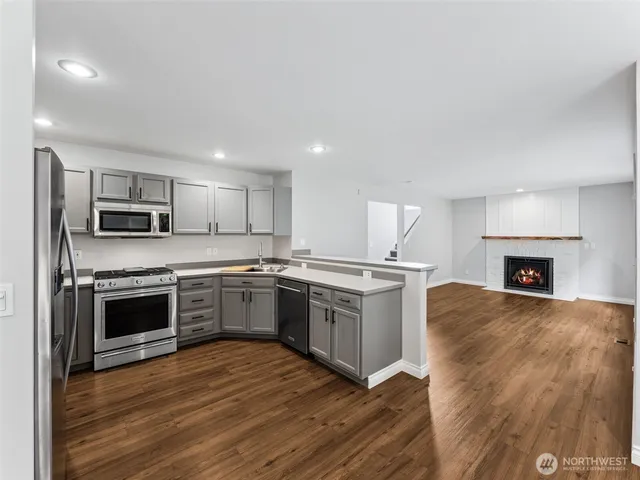 a view of a small space