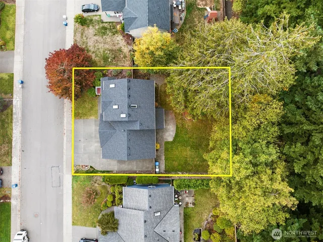 a balcony view with a wooden floor