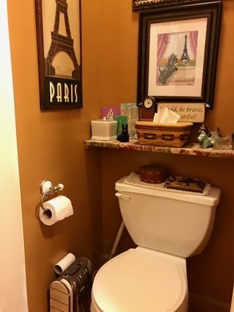 211 Westhampton Road Northampton, MA 01062 - Photo 12 of 21 a bathroom with a toilet and a sink