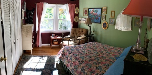 211 Westhampton Road Northampton, MA 01062 - Photo 14 of 21 a bed room with a bed window and a chair