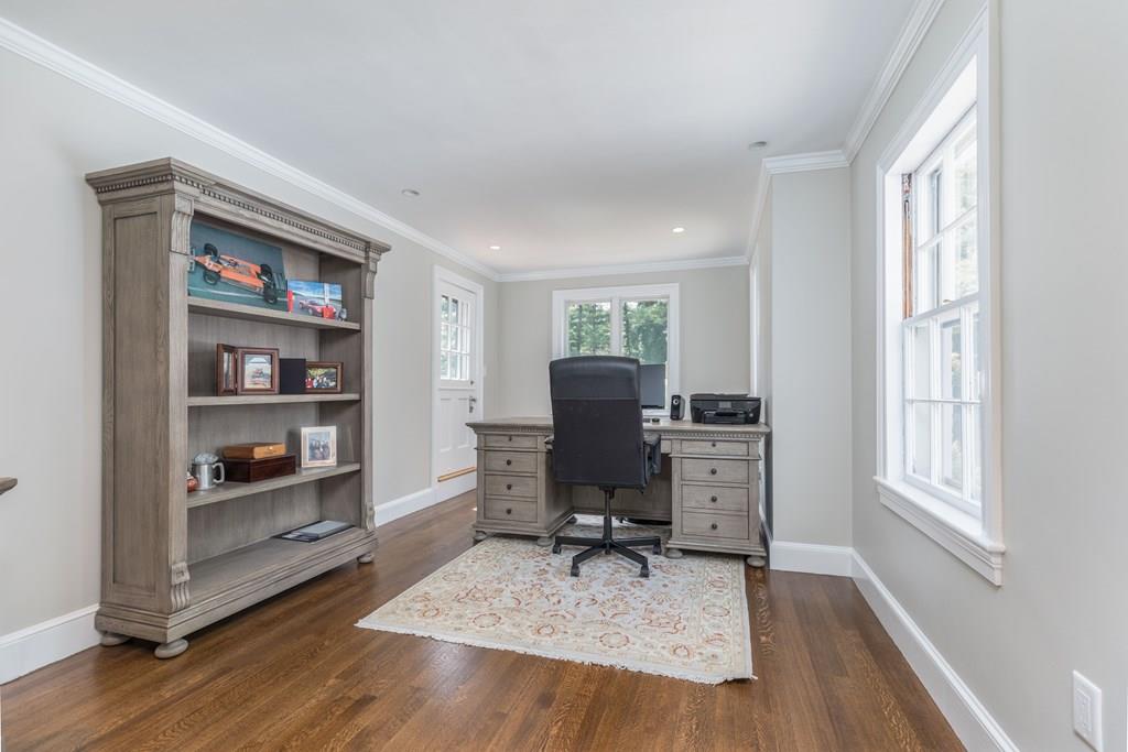 389 Grove Street Needham, MA 02492 - Photo 10 of 20 a workspace with furniture and a window