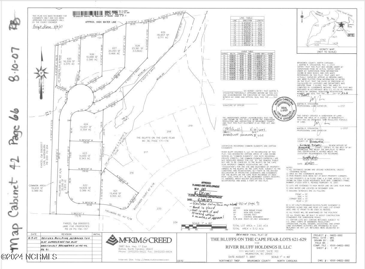 3819 Hallmark Road Northeast Leland, NC 28451 - Photo 2 of 12 Plat Map