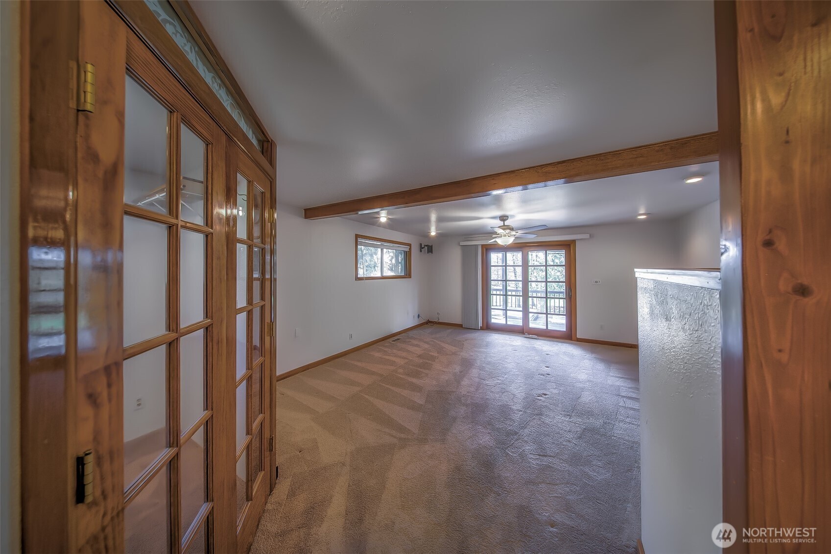 4110 Baker Ames Road Northeast Olympia, WA 98506 - Photo 26 of 40 a view of an empty room with a windows
