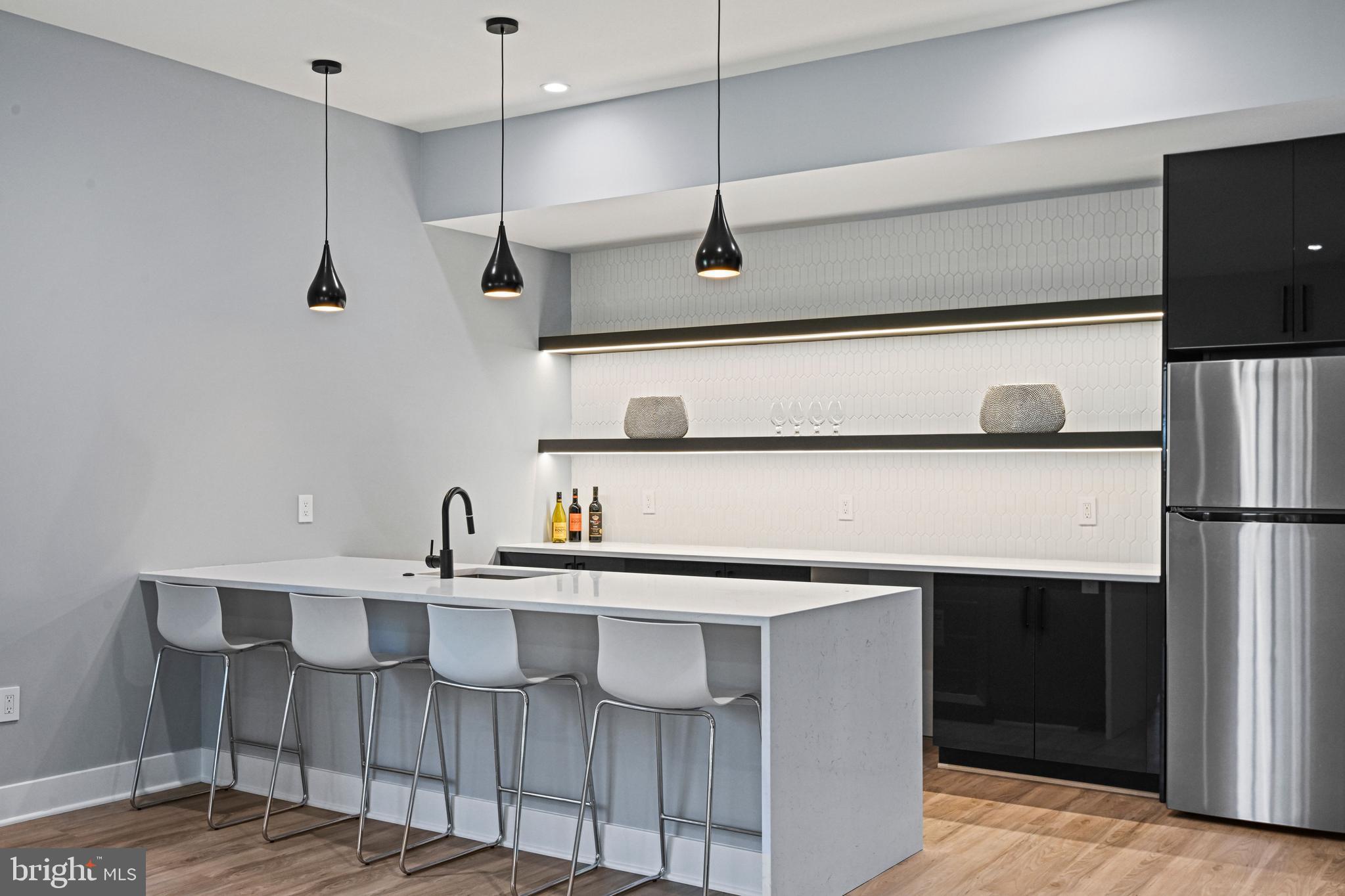 1052 Balls Hill Road McLean, VA 22101 - Photo 47 of 64 Lower level wet bar