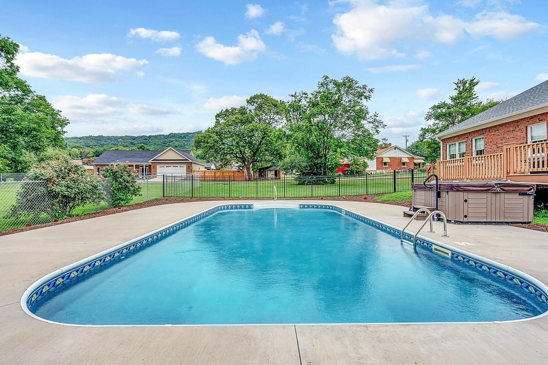 323 Turner Road Salem, VA 24153 - Photo 27 of 37 a view of a swimming pool with a outdoor space