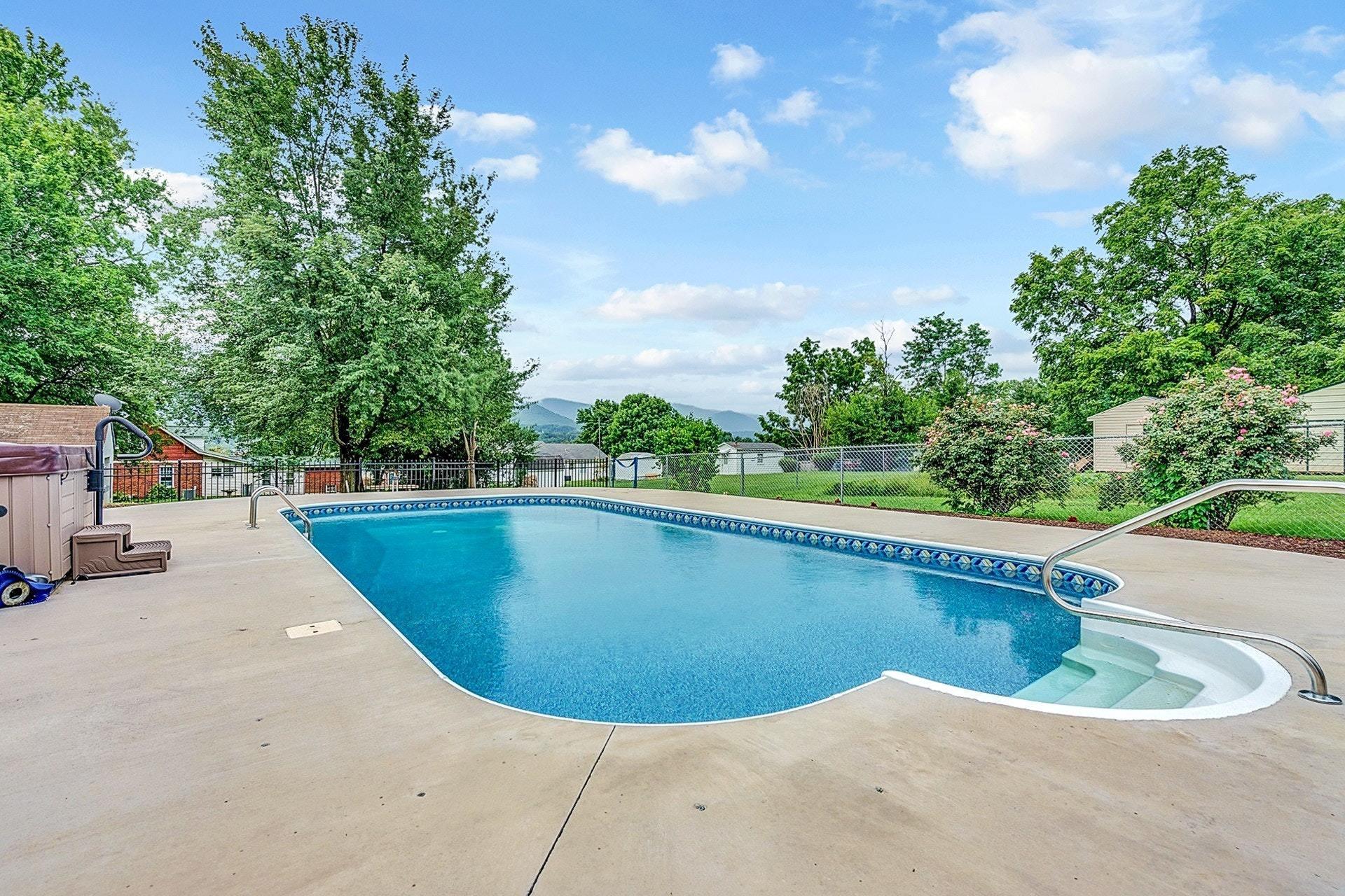 323 Turner Road Salem, VA 24153 - Photo 30 of 37 a view of a swimming pool with a patio
