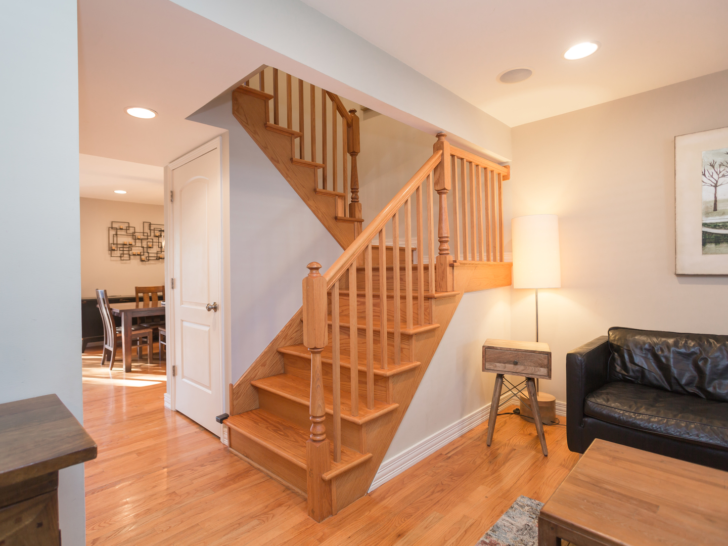 398 Rodenburg Road Roselle, IL 60172 - Photo 11 of 43 a view of entryway and hall with wooden floor