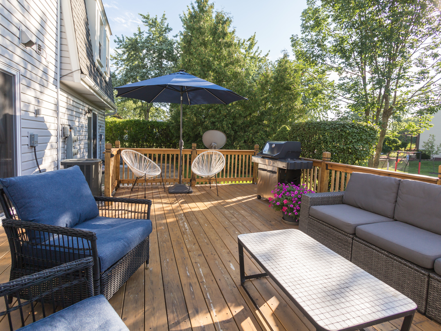 398 Rodenburg Road Roselle, IL 60172 - Photo 37 of 43 a view of a roof deck with furniture