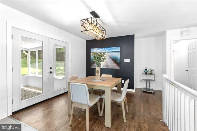 a view of a garden from a windows