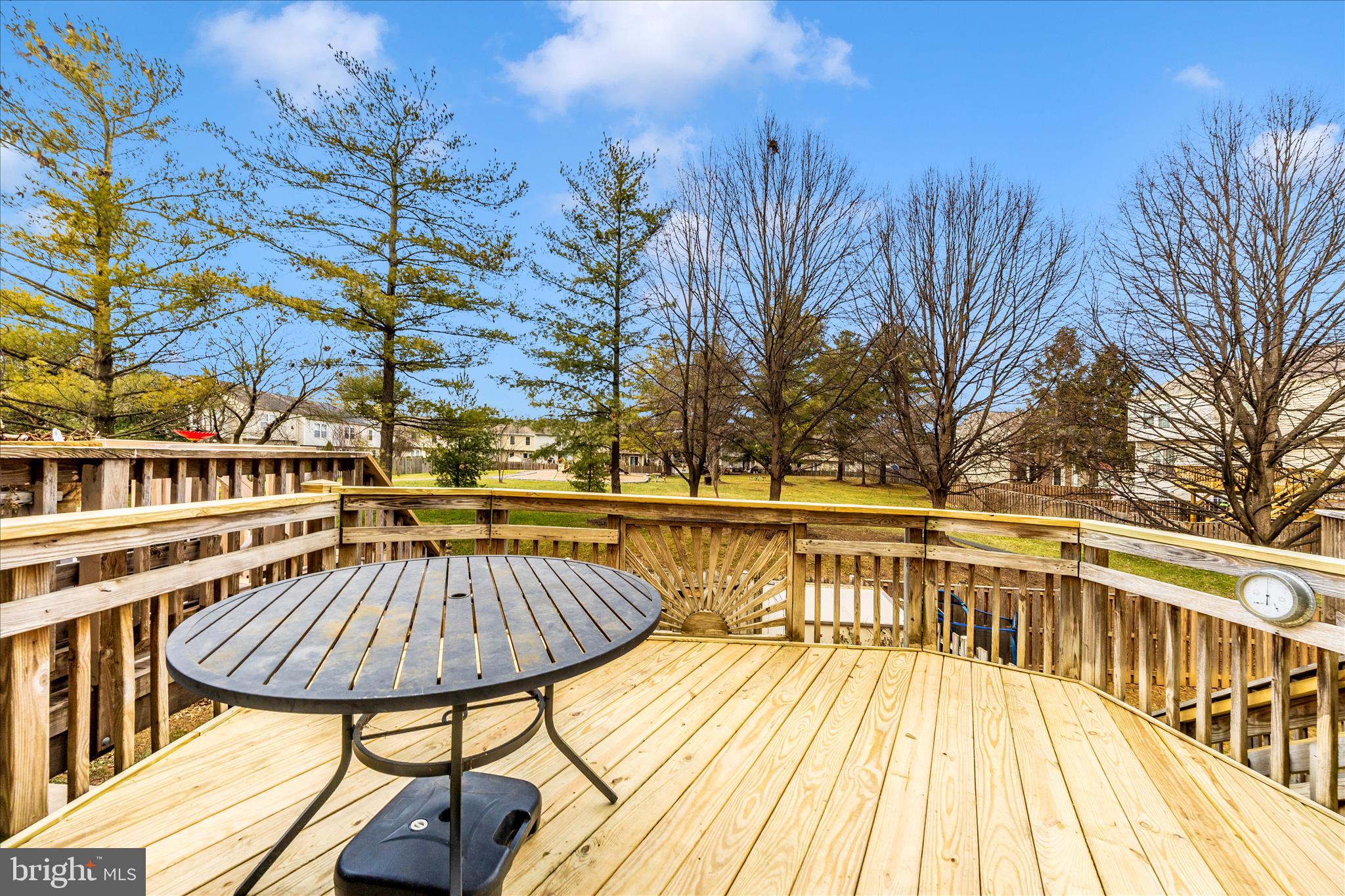 1511 Beverly Court Frederick, MD 21701 - Photo 41 of 72 a view of balcony with wooden floor and outdoor seating