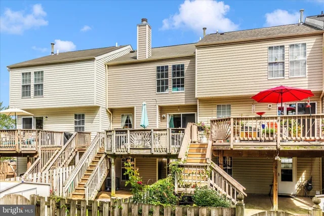 a view of a park with slide