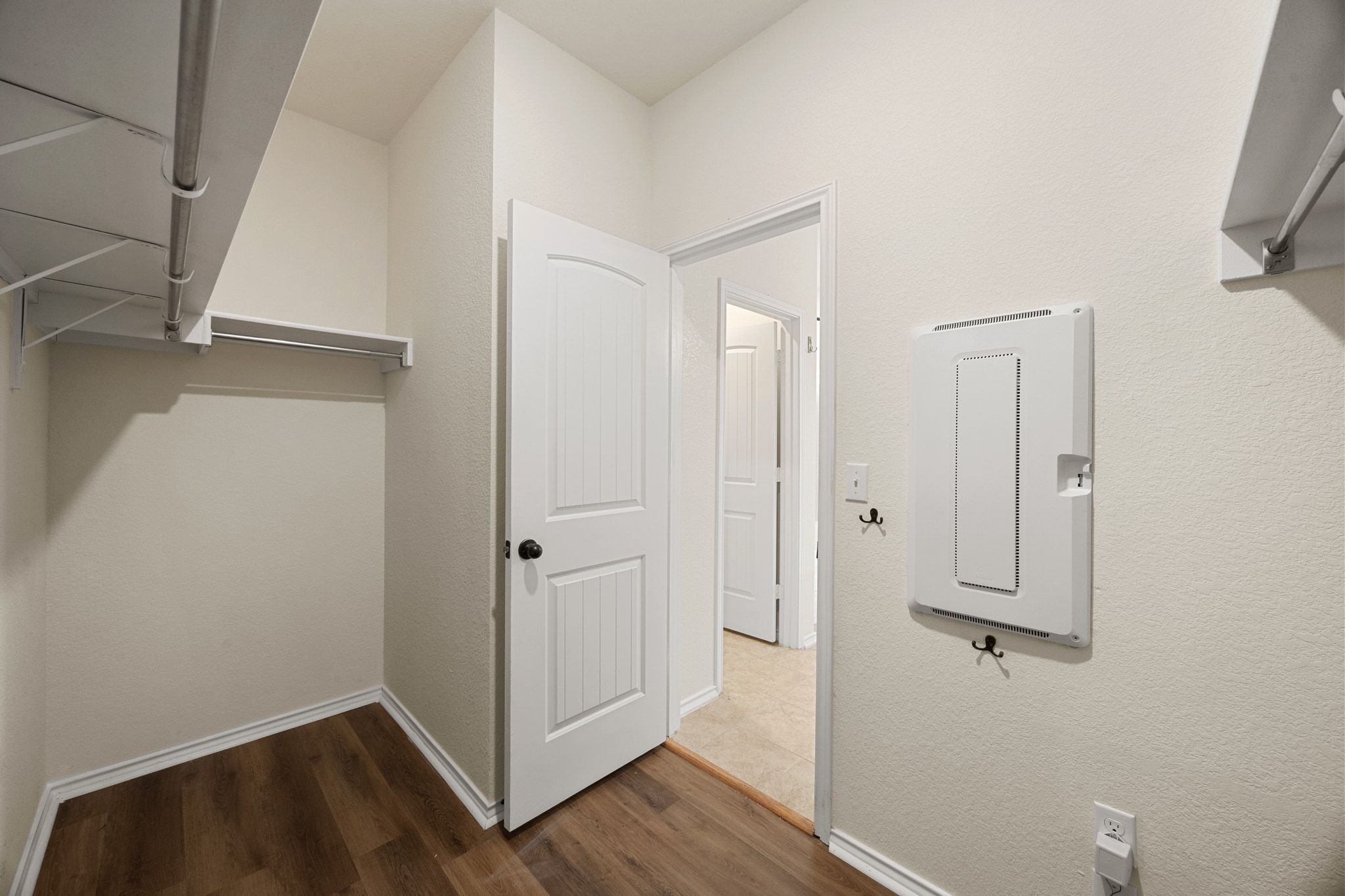 136 Vickers Street Georgetown, TX 78628 - Photo 20 of 33 a view of a room with wooden floor