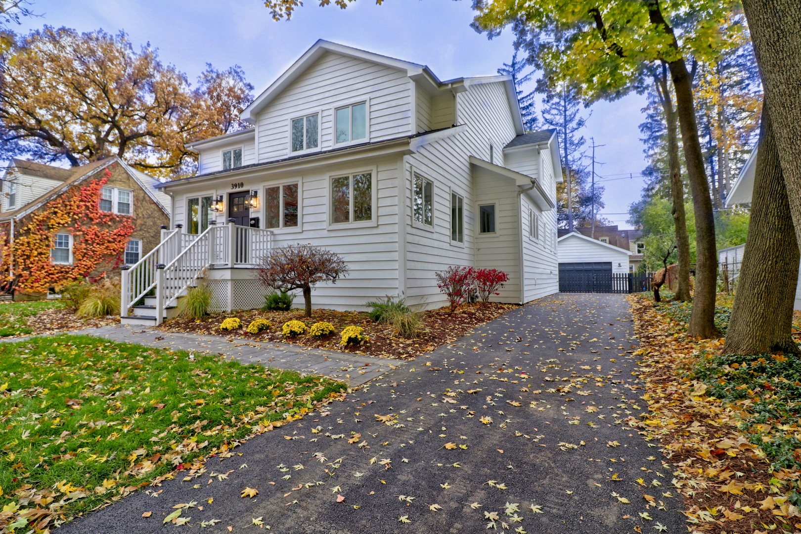 3910 Wolf Road Western Springs, IL 60558 - Photo 1 of 36 front view of a house with a yard