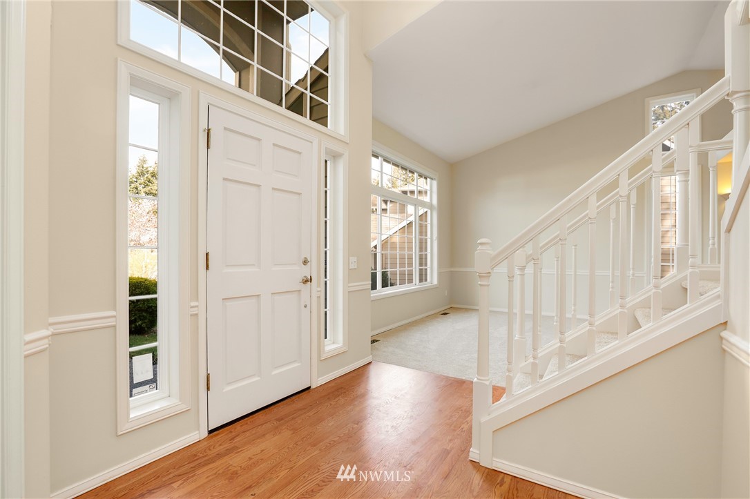 19907 29th Drive Southeast Bothell, WA 98012 - Photo 9 of 25 a view of entryway with wooden floor