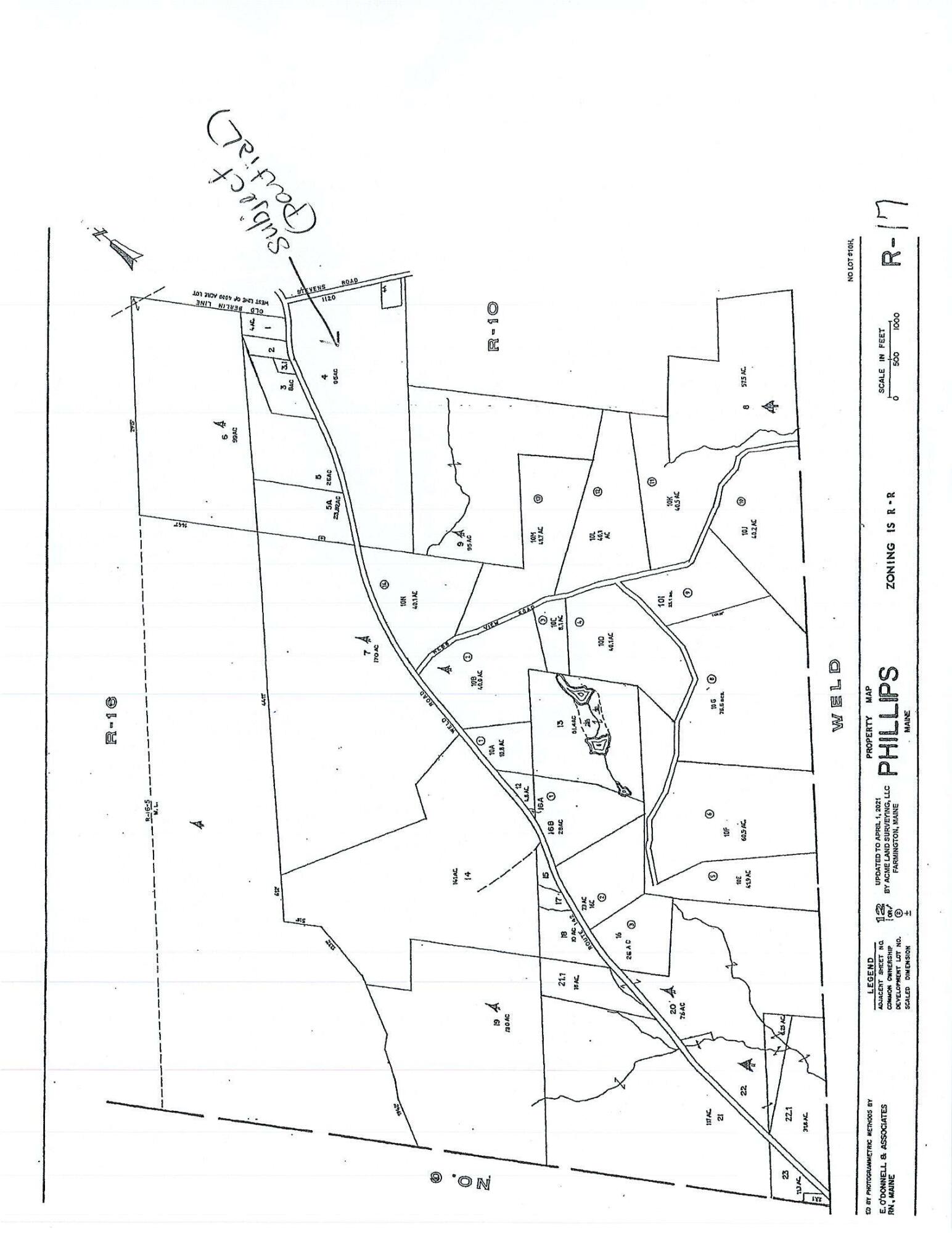 Lot 5 Blue View Phillips, ME 04966 - Photo 18 of 22 Tax Map