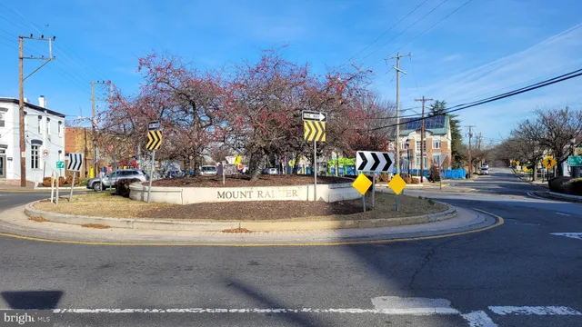 a view of the street