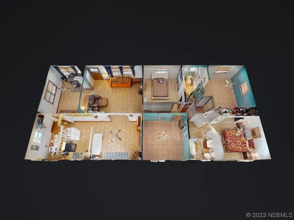 a view of room and with furniture