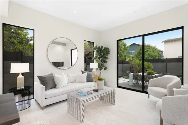 a bed room with a bed and a dresser