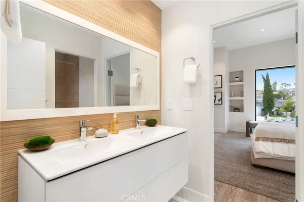 a terrace of a house with outdoor seating